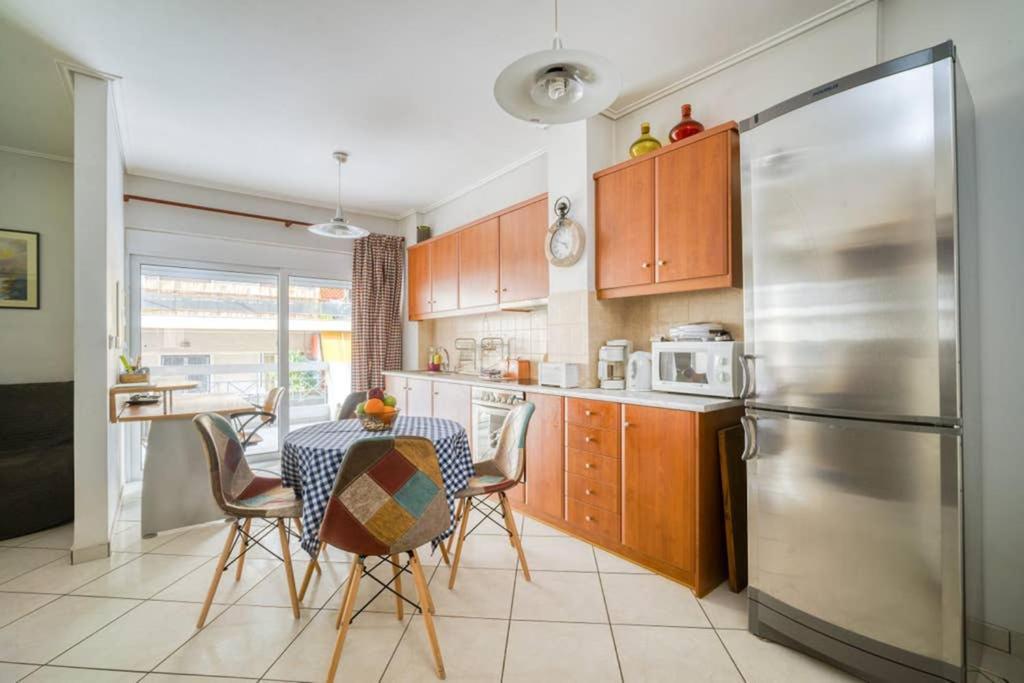 Spacious Family Flat Near Parthenon Free Parking アテネ エクステリア 写真