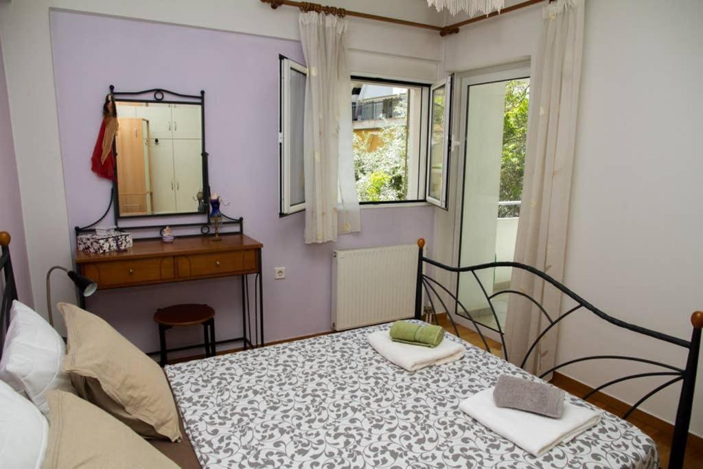 Spacious Family Flat Near Parthenon Free Parking アテネ エクステリア 写真